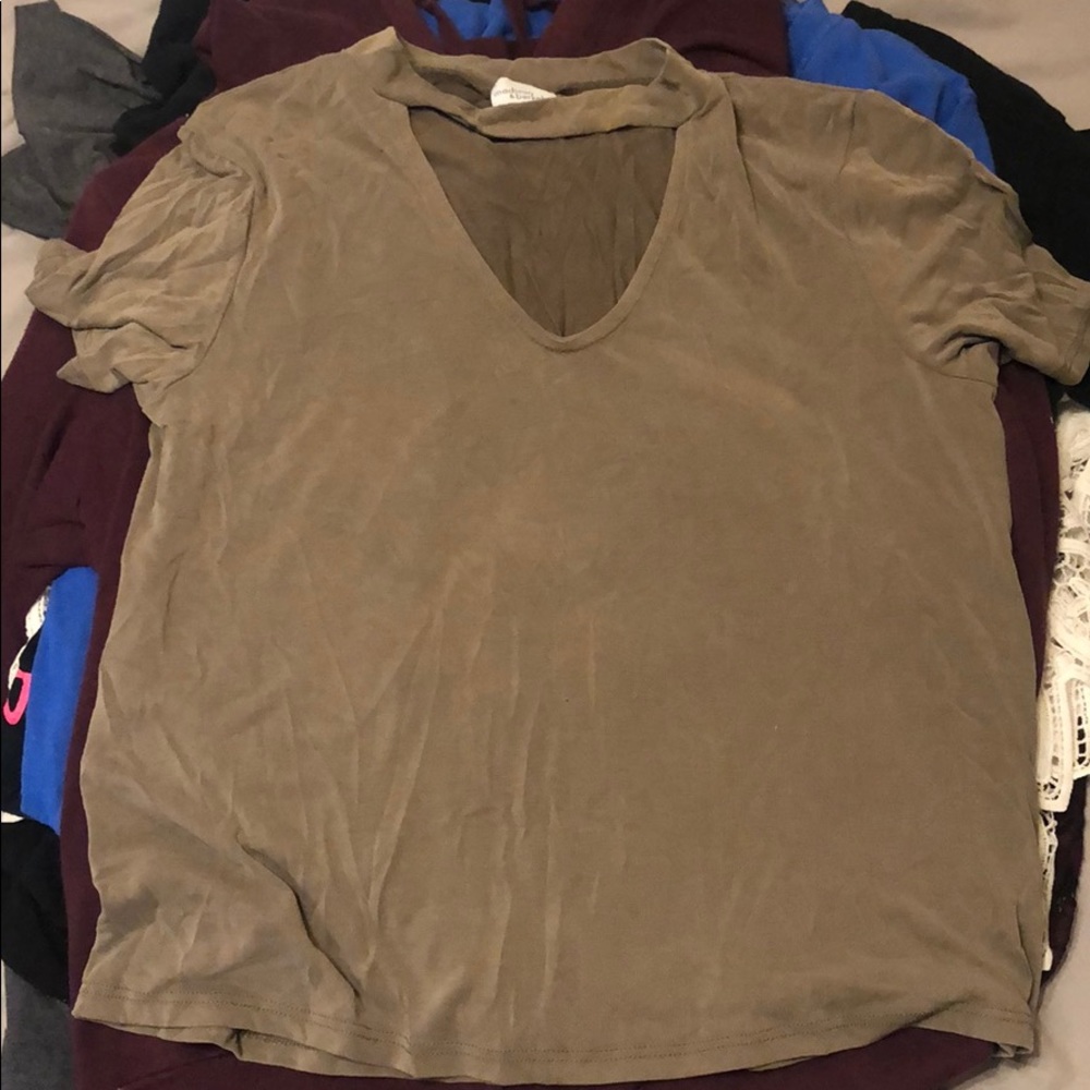 Keyhole blouse